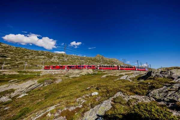 Berninapass, Oberengadin, Graubünden, Schweiz, Switzerland