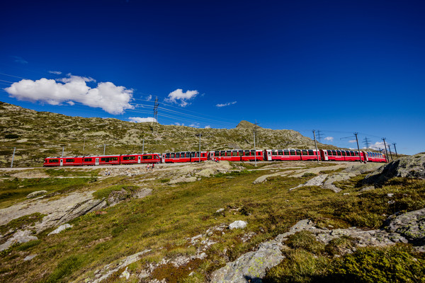 Berninapass, Oberengadin, Graubünden, Schweiz, Switzerland