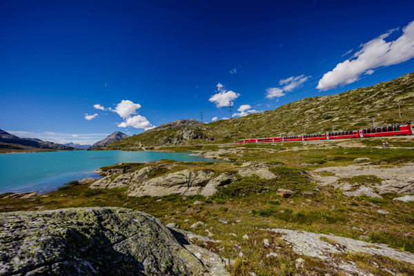 Berninapass, Oberengadin, Graubünden, Schweiz, Switzerland