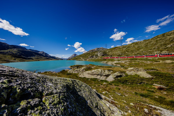 Berninapass, Oberengadin, Graubünden, Schweiz, Switzerland