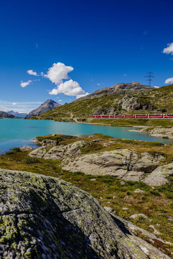 Berninapass, Oberengadin, Graubünden, Schweiz, Switzerland