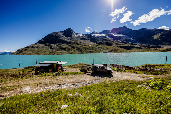 Berninapass, Oberengadin, Graubünden, Schweiz, Switzerland