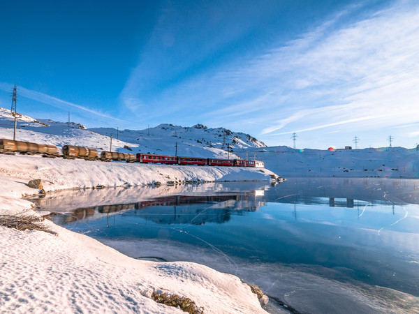 Berninapass, Oberengadin, Graubünden, Schweiz, Switzerland