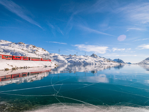 Berninapass, Oberengadin, Graubünden, Schweiz, Switzerland