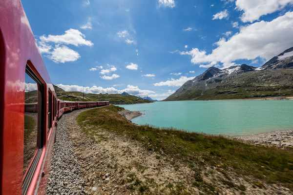 Berninapass, Oberengadin, Graubünden, Schweiz, Switzerland