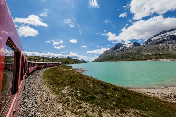 Berninapass, Oberengadin, Graubünden, Schweiz, Switzerland