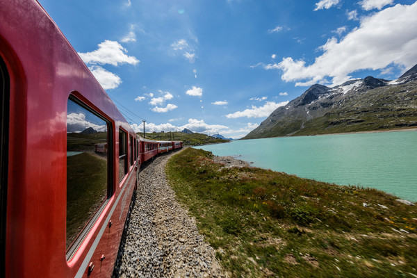 Berninapass, Oberengadin, Graubünden, Schweiz, Switzerland