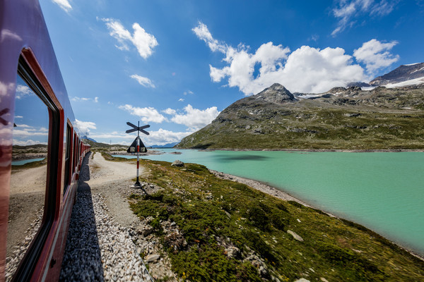 Berninapass, Oberengadin, Graubünden, Schweiz, Switzerland