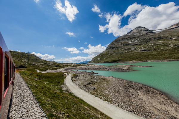 Berninapass, Oberengadin, Graubünden, Schweiz, Switzerland