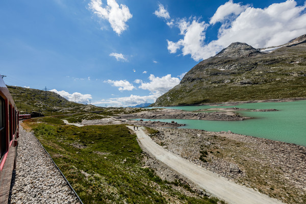 Berninapass, Oberengadin, Graubünden, Schweiz, Switzerland