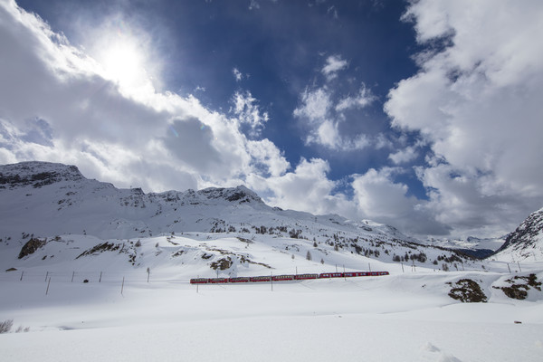 Berninapass, Oberengadin, Graubünden, Schweiz, Switzerland