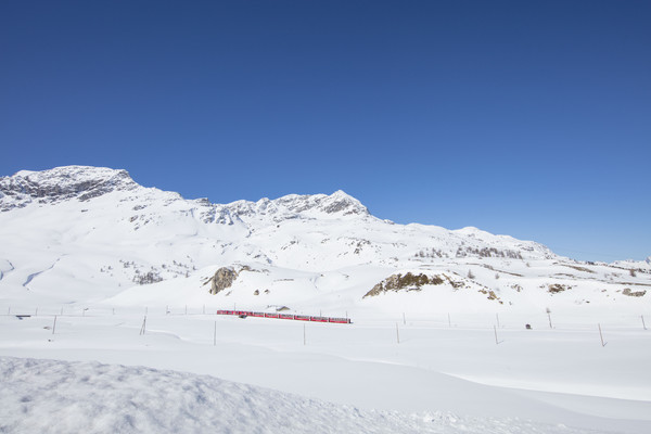 Berninapass, Oberengadin, Graubünden, Schweiz, Switzerland