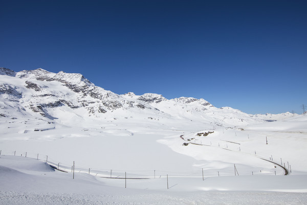 Berninapass, Oberengadin, Graubünden, Schweiz, Switzerland