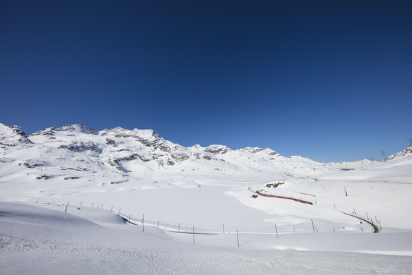 Berninapass, Oberengadin, Graubünden, Schweiz, Switzerland