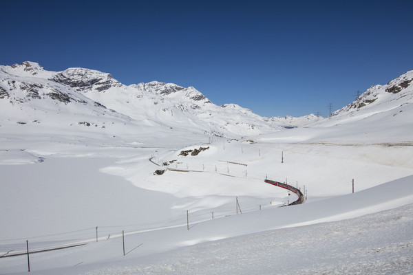 Berninapass, Oberengadin, Graubünden, Schweiz, Switzerland