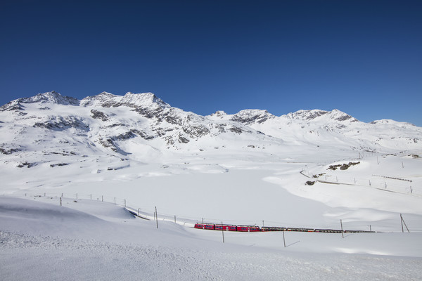 Berninapass, Oberengadin, Graubünden, Schweiz, Switzerland