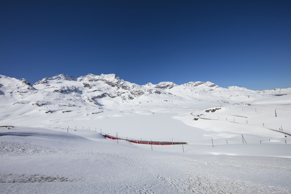 Berninapass, Oberengadin, Graubünden, Schweiz, Switzerland