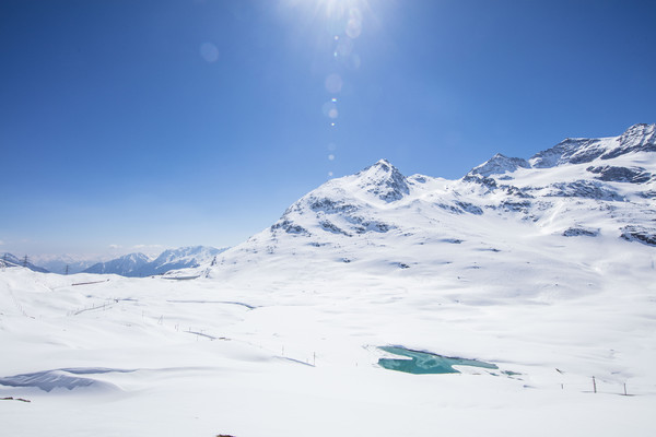 Berninapass, Oberengadin, Graubünden, Schweiz, Switzerland