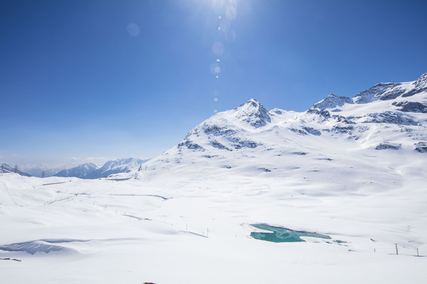 Berninapass, Oberengadin, Graubünden, Schweiz, Switzerland