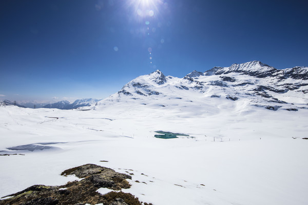 Berninapass, Oberengadin, Graubünden, Schweiz, Switzerland