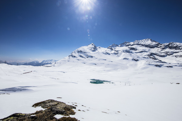 Berninapass, Oberengadin, Graubünden, Schweiz, Switzerland