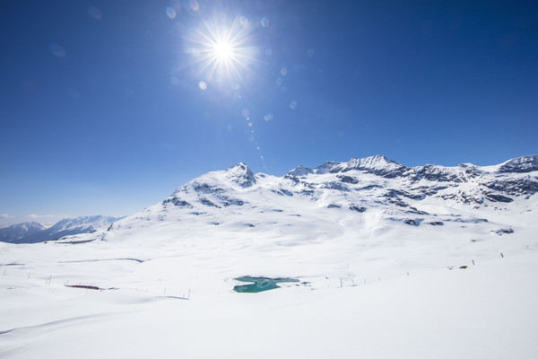 Berninapass, Oberengadin, Graubünden, Schweiz, Switzerland