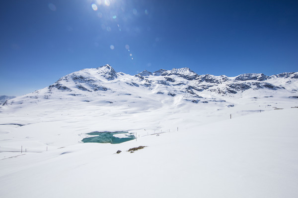 Berninapass, Oberengadin, Graubünden, Schweiz, Switzerland