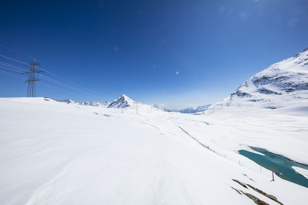 Berninapass, Oberengadin, Graubünden, Schweiz, Switzerland