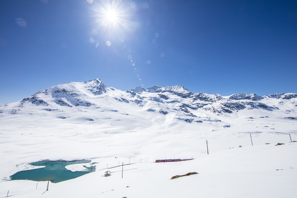 Berninapass, Oberengadin, Graubünden, Schweiz, Switzerland