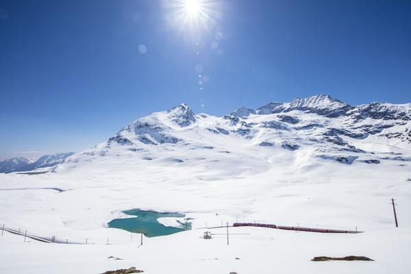 Berninapass, Oberengadin, Graubünden, Schweiz, Switzerland