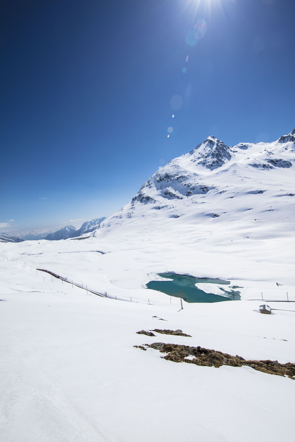 Berninapass, Oberengadin, Graubünden, Schweiz, Switzerland