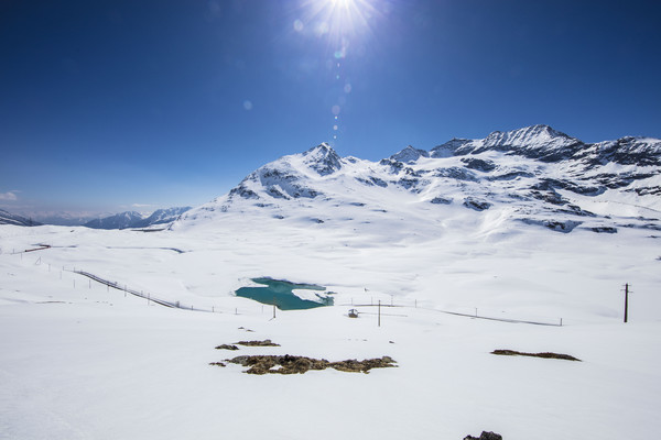 Berninapass, Oberengadin, Graubünden, Schweiz, Switzerland