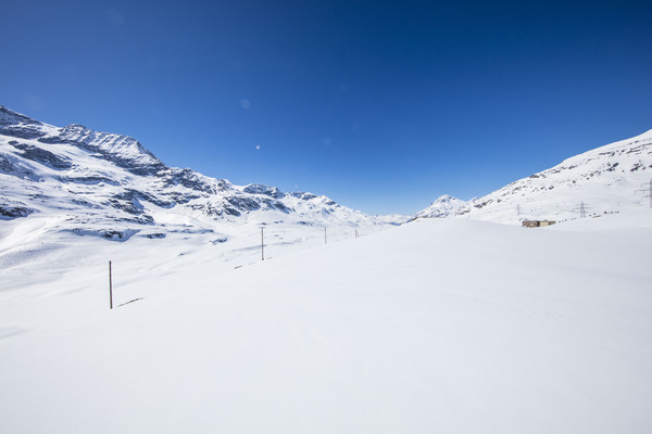 Berninapass, Oberengadin, Graubünden, Schweiz, Switzerland