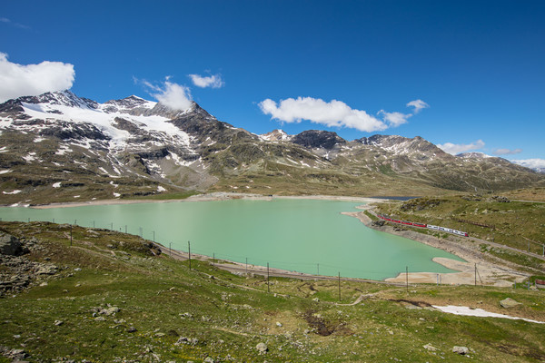 Berninapass, Oberengadin, Graubünden, Schweiz, Switzerland