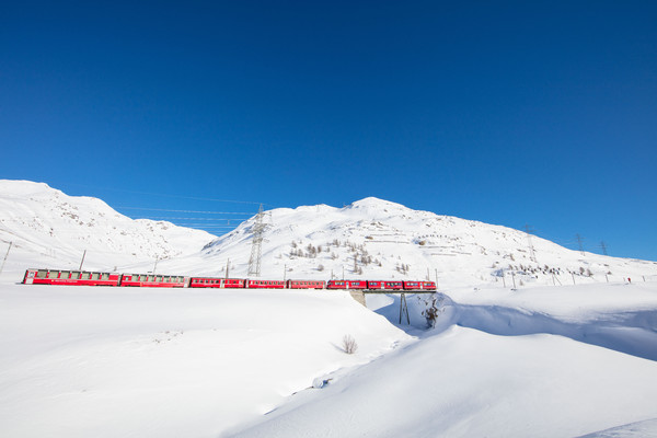 Berninapass, Oberengadin, Graubünden, Schweiz, Switzerland