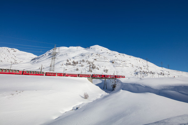 Berninapass, Oberengadin, Graubünden, Schweiz, Switzerland