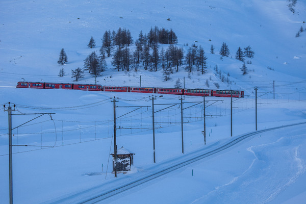 Berninapass, Oberengadin, Graubünden, Schweiz, Switzerland