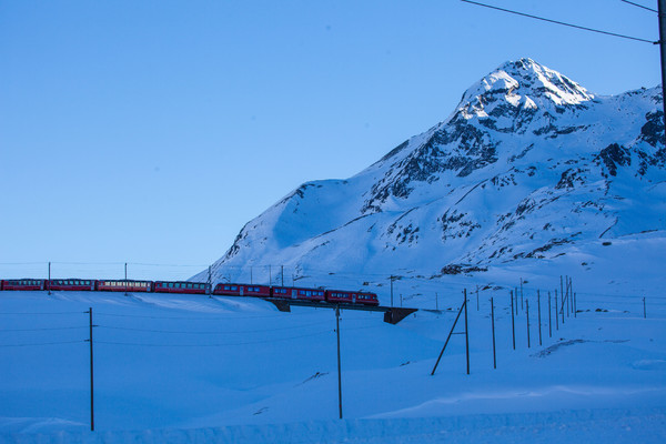 Berninapass, Oberengadin, Graubünden, Schweiz, Switzerland