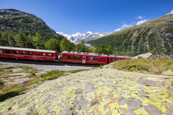Berninapass, Oberengadin, Graubünden, Schweiz, Switzerland