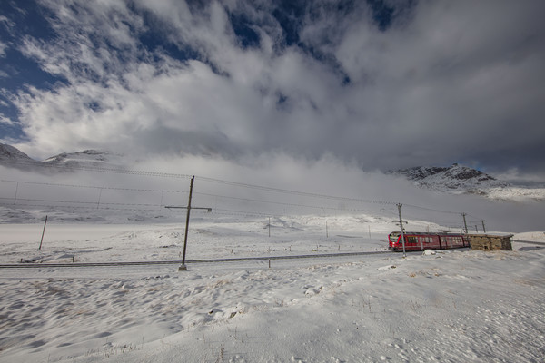 Berninapass, Oberengadin, Graubünden, Schweiz, Switzerland