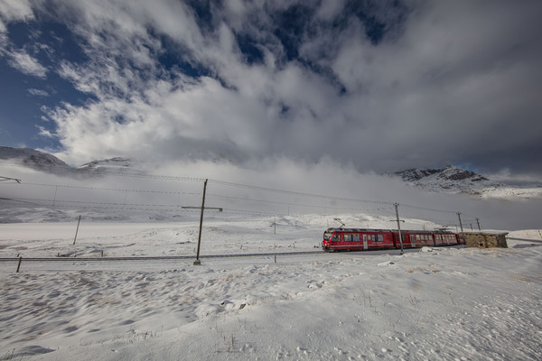 Berninapass, Oberengadin, Graubünden, Schweiz, Switzerland