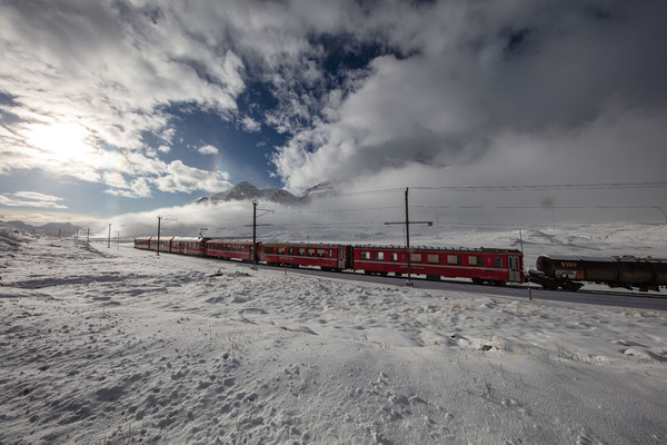 Berninapass, Oberengadin, Graubünden, Schweiz, Switzerland