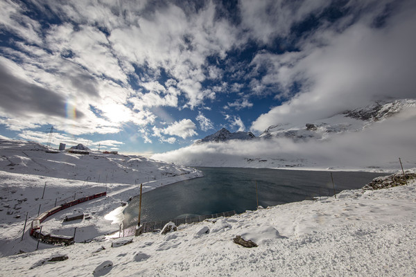 Berninapass, Oberengadin, Graubünden, Schweiz, Switzerland