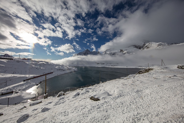 Berninapass, Oberengadin, Graubünden, Schweiz, Switzerland