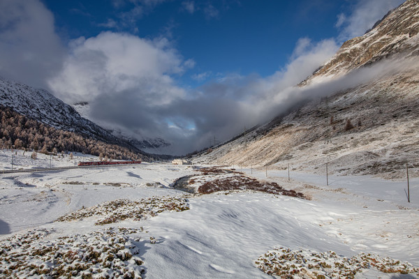 Berninapass, Oberengadin, Graubünden, Schweiz, Switzerland