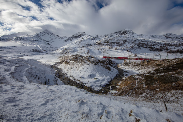 Berninapass, Oberengadin, Graubünden, Schweiz, Switzerland