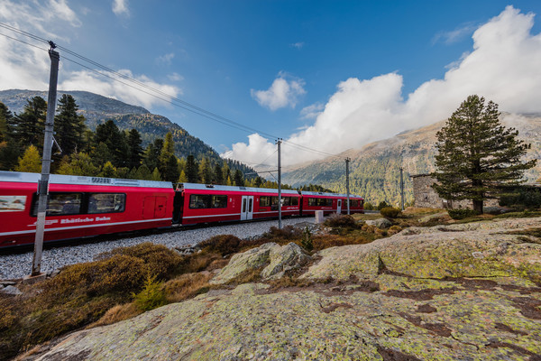 Berninapass, Oberengadin, Graubünden, Schweiz, Switzerland