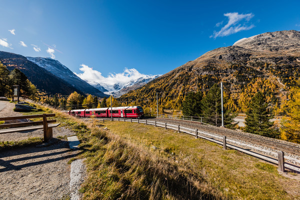 Berninapass, Oberengadin, Graubünden, Schweiz, Switzerland