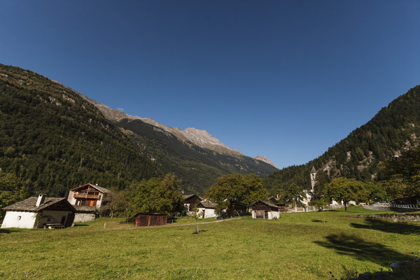 Bondo im Bergell, Graubünden, Schweiz