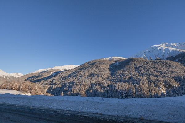 Brail, Oberengadin, Graubünden, Schweiz
